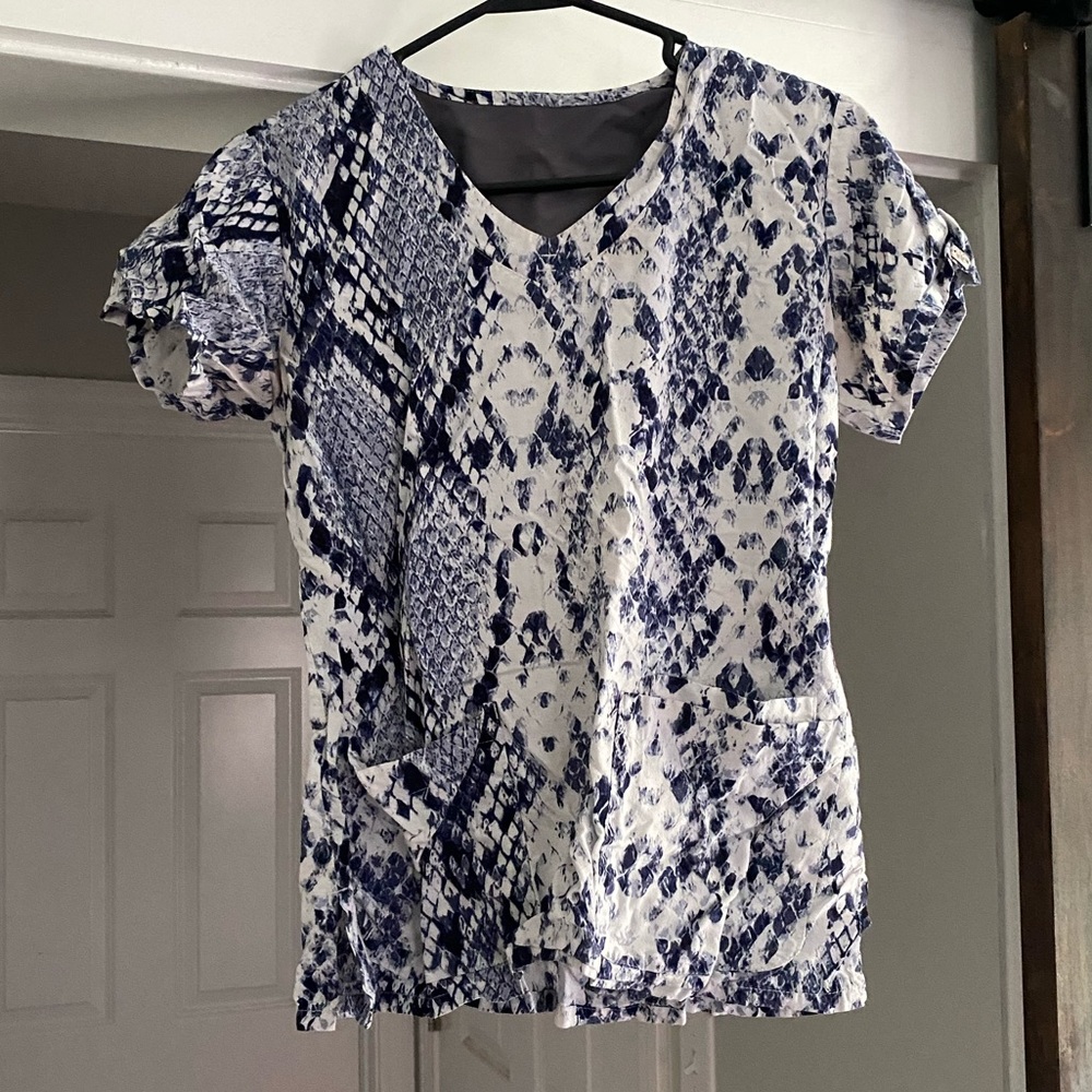 Grey anatomy scrub top